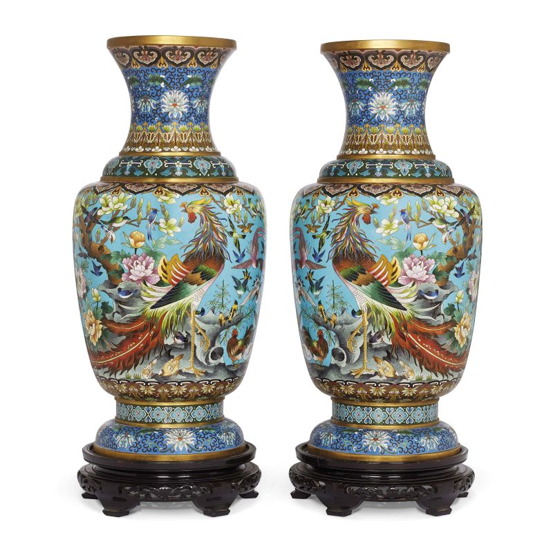 A PAIR OF CHINESE VASES, CHINA, REPUBLIC PERIOD (1912-1949)  - Asta Arte Orientale  东方艺术 - Pandolfini Casa d'Aste