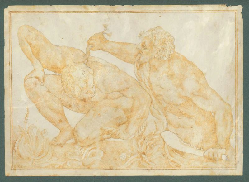 Scuola fiamminga, sec. XVI  - Auction Works on paper: 15th to 19th century drawings, paintings and prints - Pandolfini Casa d'Aste