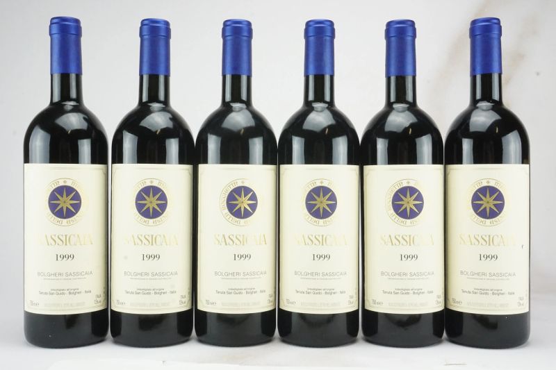 Sassicaia Tenuta San Guido 1999  - Auction L'Armonia del Tempo | FINEST AND RAREST WINES - Pandolfini Casa d'Aste