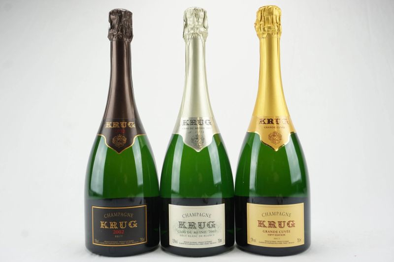      Krug Selection   - Auction The Art of Collecting - Italian and French wines from selected cellars - Pandolfini Casa d'Aste