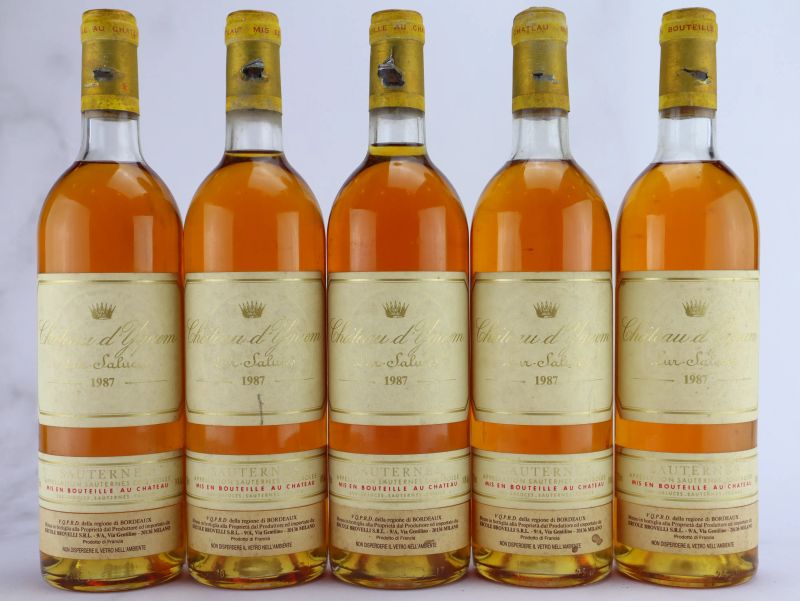 



Ch&acirc;teau d&rsquo;Yquem 1987  - Asta ALCHIMIA - Vini Pregiati e da Collezione - Pandolfini Casa d'Aste