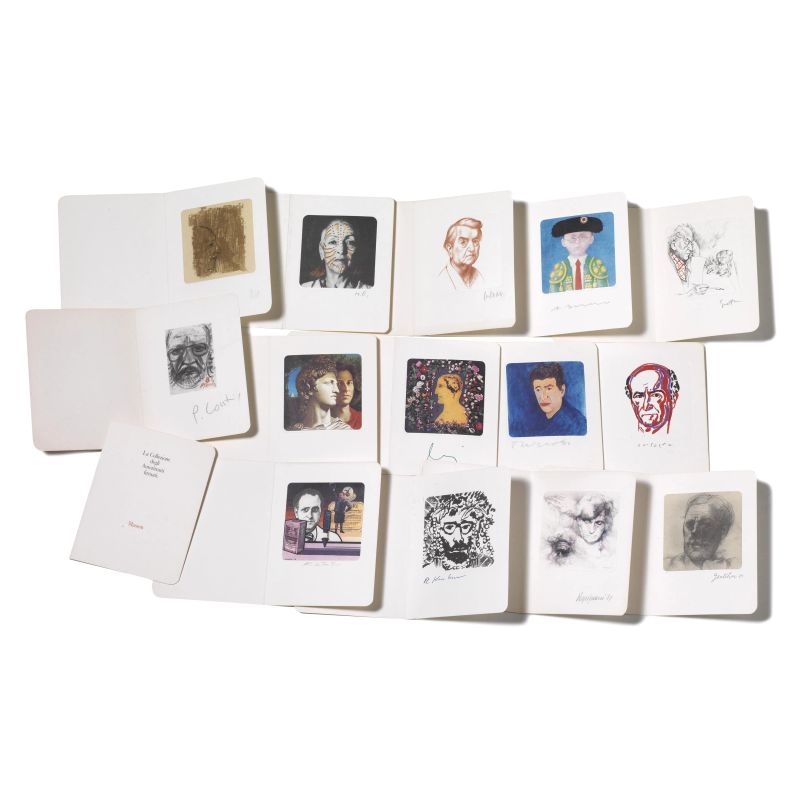 VARIOUS ARTISTS  - Auction ONLINE AUCTION | MODERN AND CONTEMPORARY ART, WITH A SELECTION OF ARTISTS' GREETINGS CARDS - Pandolfini Casa d'Aste