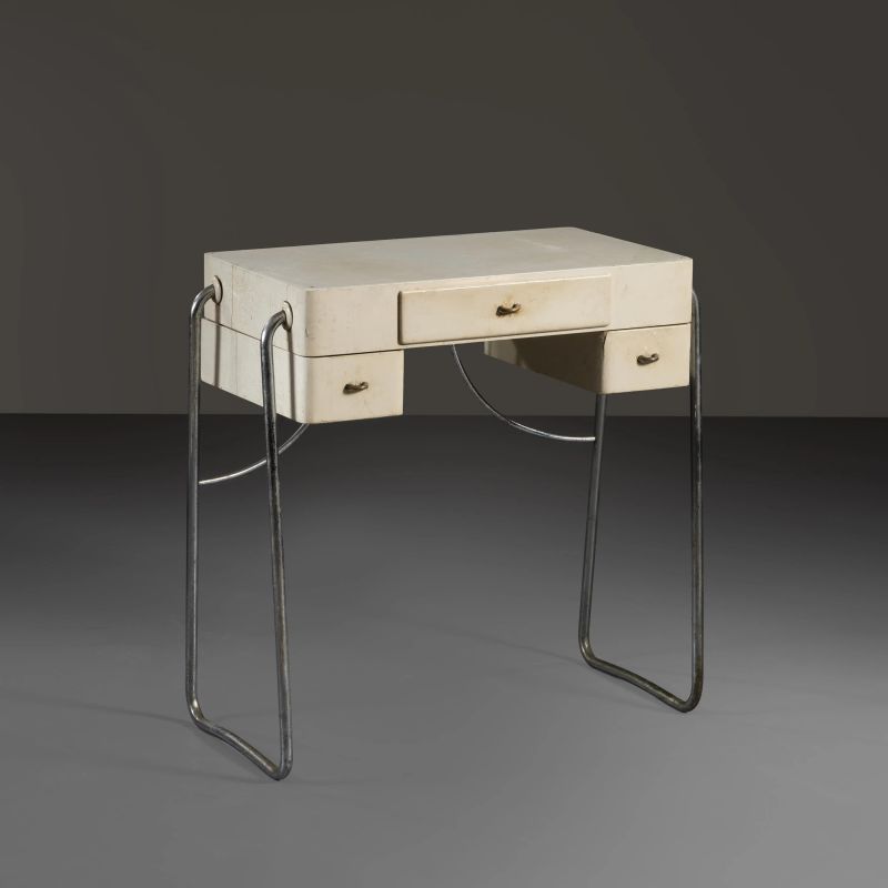 



CONSOLLE, METAL AND WHITE LACQUERED WOODEN STRUCTURE   - Auction DESIGN AND DECORATIVE ARTS - Pandolfini Casa d'Aste