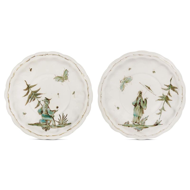 A PAIR OF BOWLS, LODI, CIRCA 1770-1780  - Auction MAJOLICA AND PORCELAIN FROM THE RENAISSANCE TO THE 19TH CENTURY - Pandolfini Casa d'Aste
