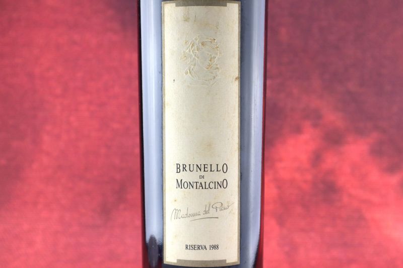 Brunello di Montalcino Riserva Madonna del Piano Valdicava 1988  - Asta Smartwine 2.0 | Christmas Edition - Pandolfini Casa d'Aste