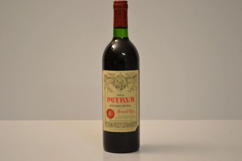 Petrus 1983  - Auction the excellence of italian and international wines from selected cellars - Pandolfini Casa d'Aste