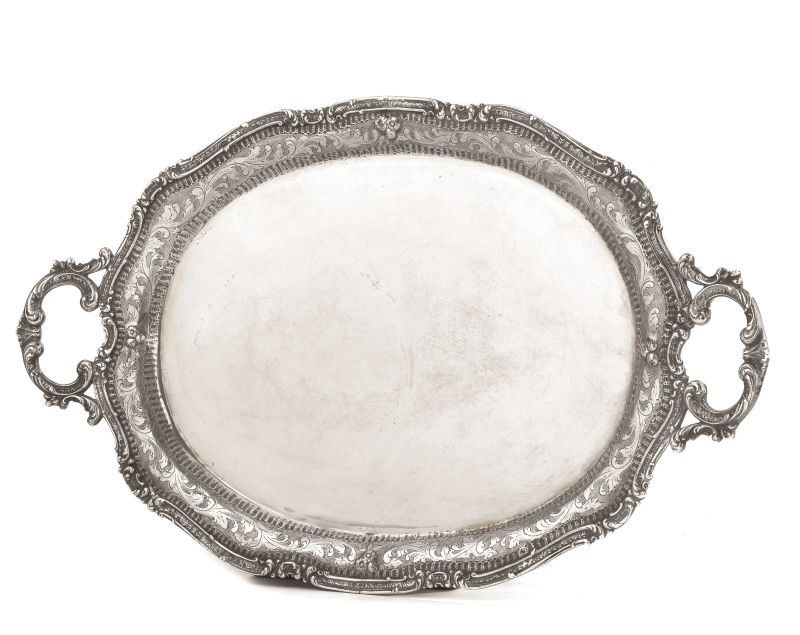      VASSOIO, SECOLO XX  - Auction ONLINE AUCTION | ITALIAN AND EUROPEAN SILVER - Pandolfini Casa d'Aste