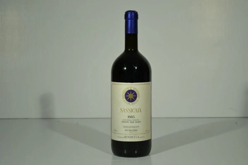 Sassicaia Tenuta di San Guido 1985  - Asta Vini pregiati e da collezione - Pandolfini Casa d'Aste