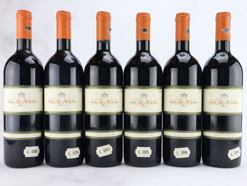 



Solaia Antinori   - Asta ALCHIMIA - Vini Pregiati e da Collezione - Pandolfini Casa d'Aste