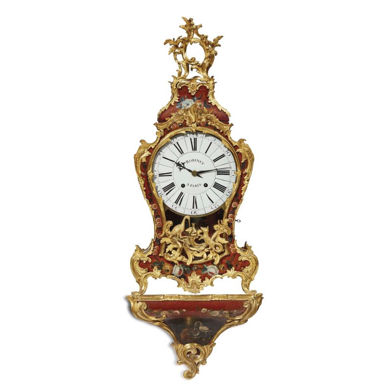 A FRENCH CARTEL CLOCK, 18TH CENTURY  - Auction INTERNATIONAL FINE ART and russian objets de vertu - Pandolfini Casa d'Aste