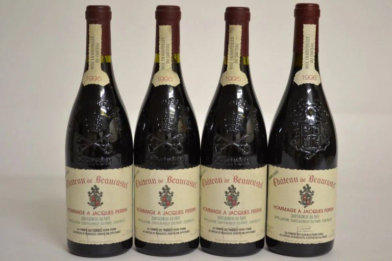 Chateauneuf du Pape Grande Cuvee Hommage a Jacques Perrin Chateau de Beaucastel  - Asta PANDOLFINI PER EXPO 2015: VINI PREGIATI E DA COLLEZIONE - Pandolfini Casa d'Aste