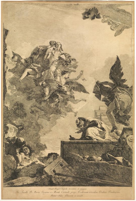      Giandomenico Tiepolo    - Asta Opere su carta: disegni, dipinti e stampe dal secolo XV al XIX - Pandolfini Casa d'Aste