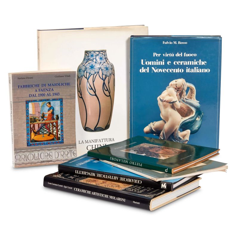 



CERAMIC. 20TH CENTURY. Lot of seven books  - Auction CERAMICS. MAJOLICA AND PORCELAIN FROM THE RENAISSANCE TO THE 18TH CENTURY - Pandolfini Casa d'Aste