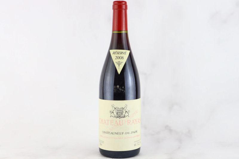 



Ch&acirc;teauneuf-du-Pape R&eacute;serve Ch&acirc;teau Rayas 2008  - Auction MATERIA - Fine and Rare Wine - Pandolfini Casa d'Aste