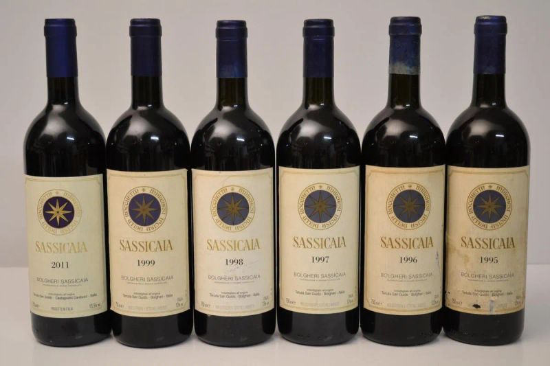 Sassicaia Tenuta San Guido  - Auction Fine Wine and an Extraordinary Selection From the Winery Reserves of Masseto - Pandolfini Casa d'Aste