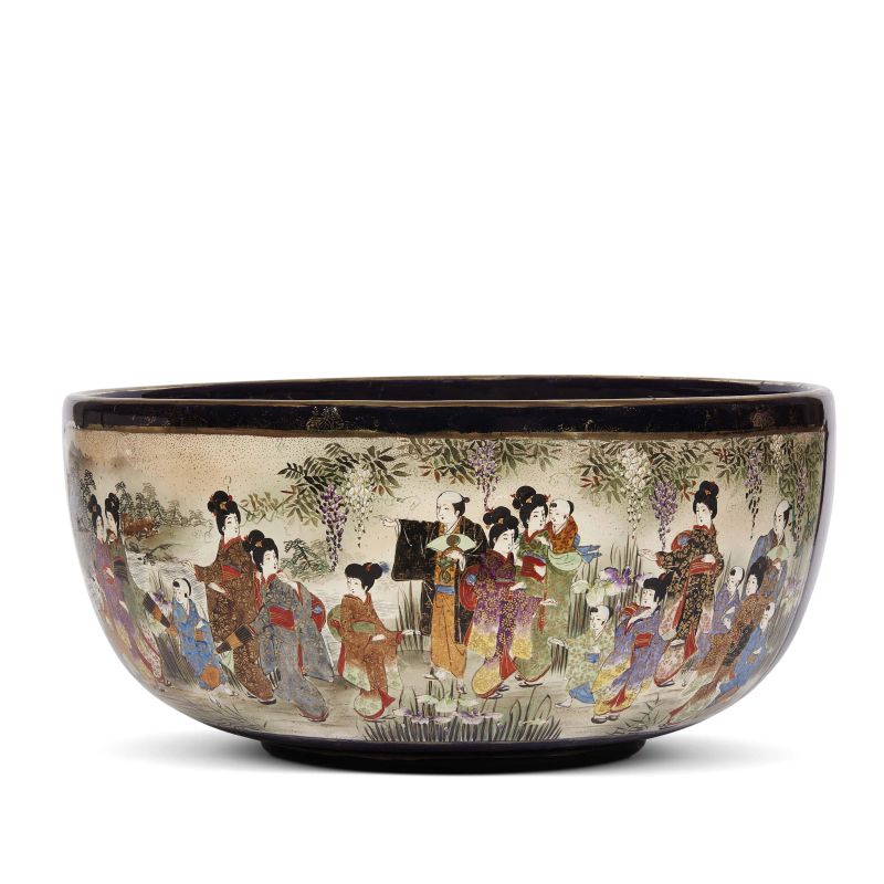 A BIG BOWL, JAPAN, MEIJI PERIOD, 19TH CENTURY  - Auction Asian Art - Pandolfini Casa d'Aste