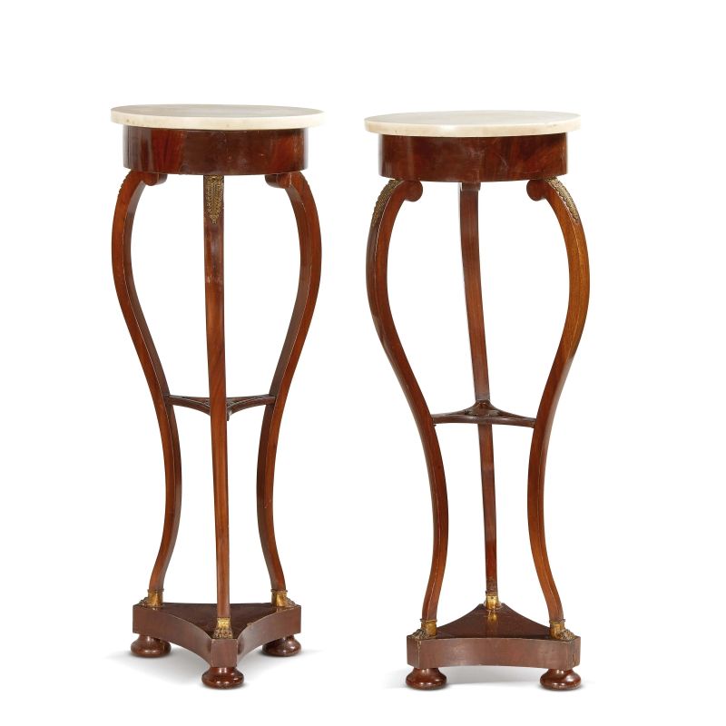 



A PAIR OF EMPIRE GUERIDONS, 19TH CENTURY  - Auction INTERNATIONAL FINE ART - Pandolfini Casa d'Aste