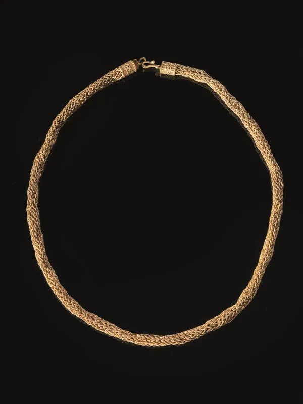 Rara collana in oro  - Asta Reperti Archeologici - Pandolfini Casa d'Aste