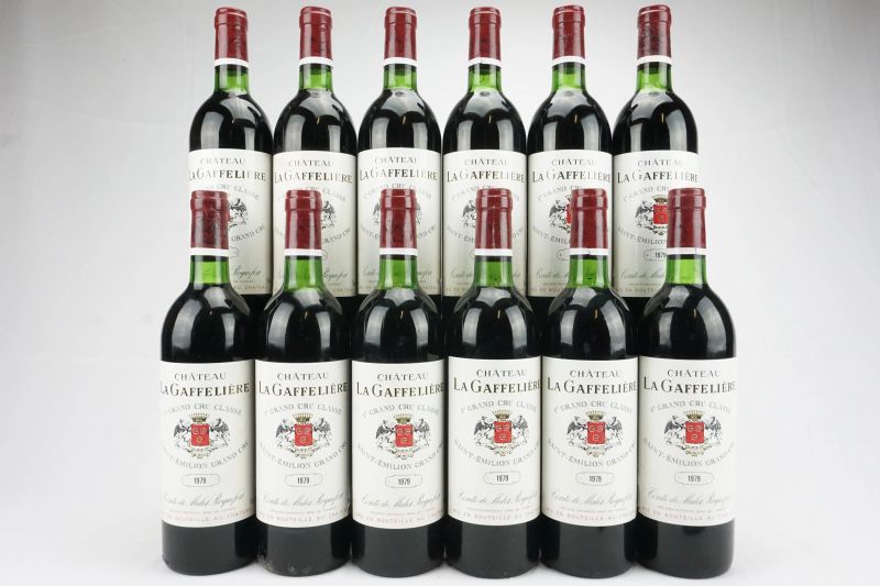      Ch&acirc;teau La Gaffeli&egrave;re 1979   - Auction Il Fascino e l'Eleganza - A journey through the best Italian and French Wines - Pandolfini Casa d'Aste