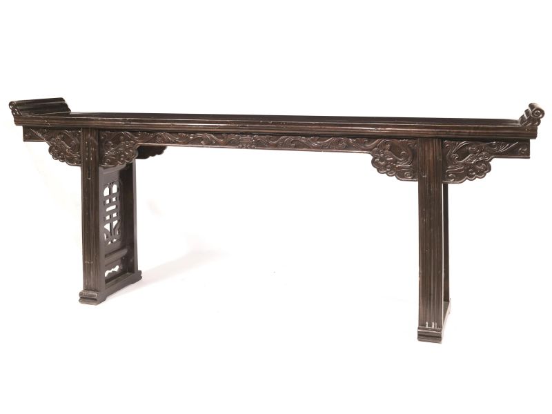 A WOODEN ALTAR, CHINA, QING DYNASTY, 19TH CENTURY  - Auction TIMED AUCTION | Asian Art -&#19996;&#26041;&#33402;&#26415; - Pandolfini Casa d'Aste