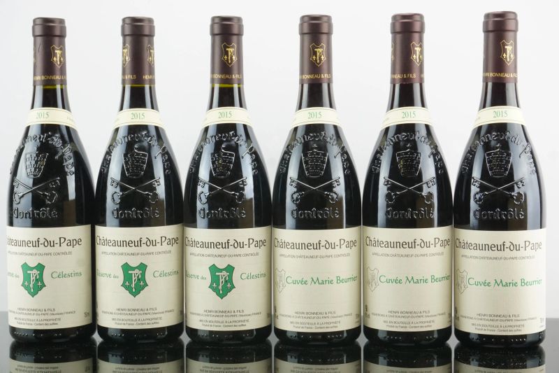 Selezione Ch&acirc;teauneuf-du-Pape Henri Bonneau 2015  - Auction AS TIME GOES BY | Fine and Rare Wine - Pandolfini Casa d'Aste