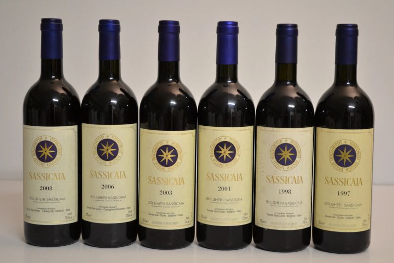 Sassicaia Tenuta San Guido  - Auction A Prestigious Selection of Wines and Spirits from Private Collections - Pandolfini Casa d'Aste