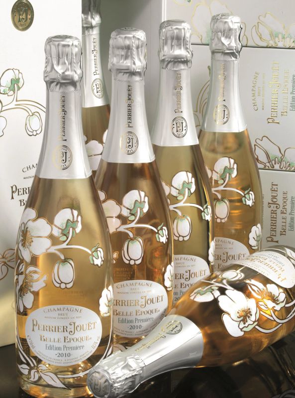 Perrier-Jouet Belle Epoque Edition Premiere 2010  - Auction the excellence of italian and international wines from selected cellars - Pandolfini Casa d'Aste