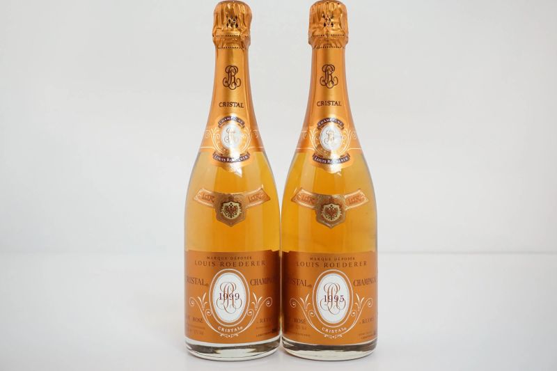 Cristal Ros&eacute; Louis Roederer  - Auction FINE WINES AND SPIRITS - Pandolfini Casa d'Aste