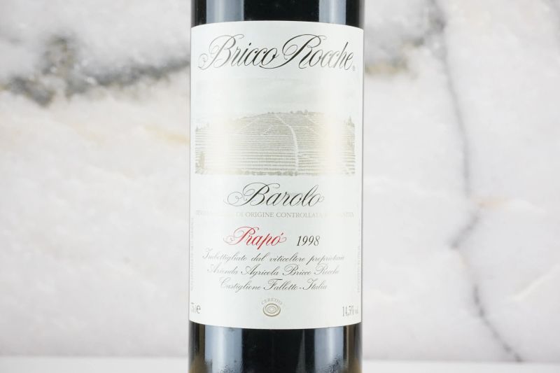 Barolo Prapò Bricco Rocche 1998  - Auction Smart Wine 2.0 | Online Auction - Pandolfini Casa d'Aste