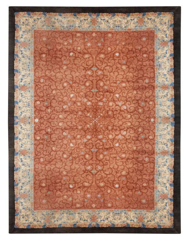      TAPPETO NICHOLS, AREA DI PECHINO, CINA, 1870   - Auction important antique rugs - Pandolfini Casa d'Aste