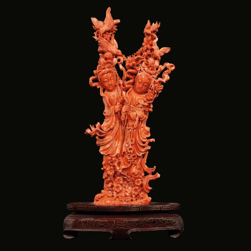 



INTAGLIO IN CORALLO ROSSO, CINA, DINASTIA QING, SEC. XIX  - Asta Asian Art | 东方艺术 - Pandolfini Casa d'Aste