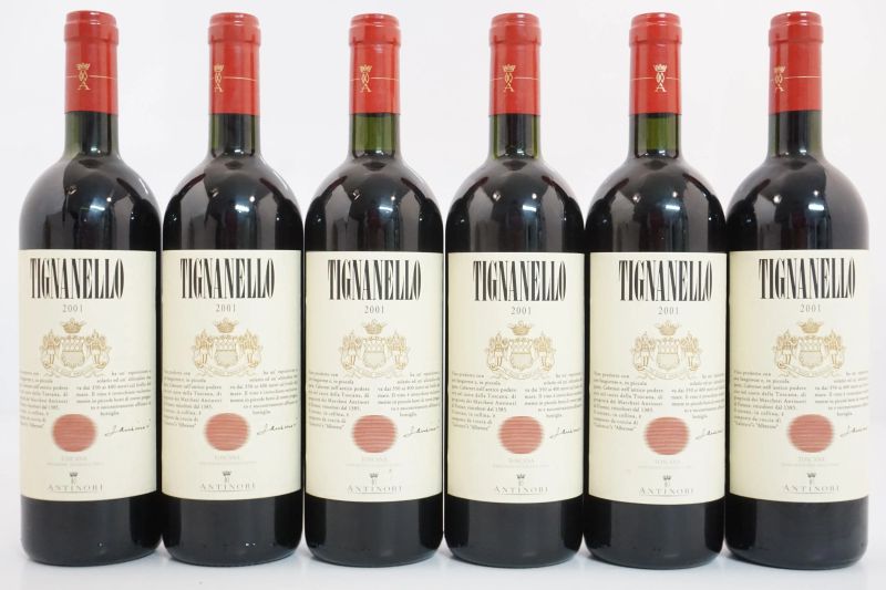      Tignanello Antinori 2001   - Auction Wine&Spirits - Pandolfini Casa d'Aste