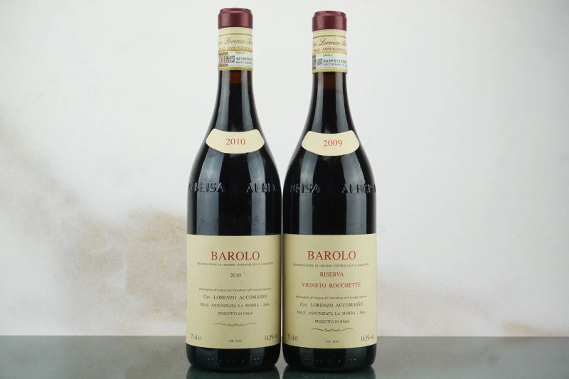 Selezione Barolo Lorenzo Accomasso  - Auction LA RAFFINATEZZA DELLA COMPLESSITA' - Fine and Rare Wine - Pandolfini Casa d'Aste