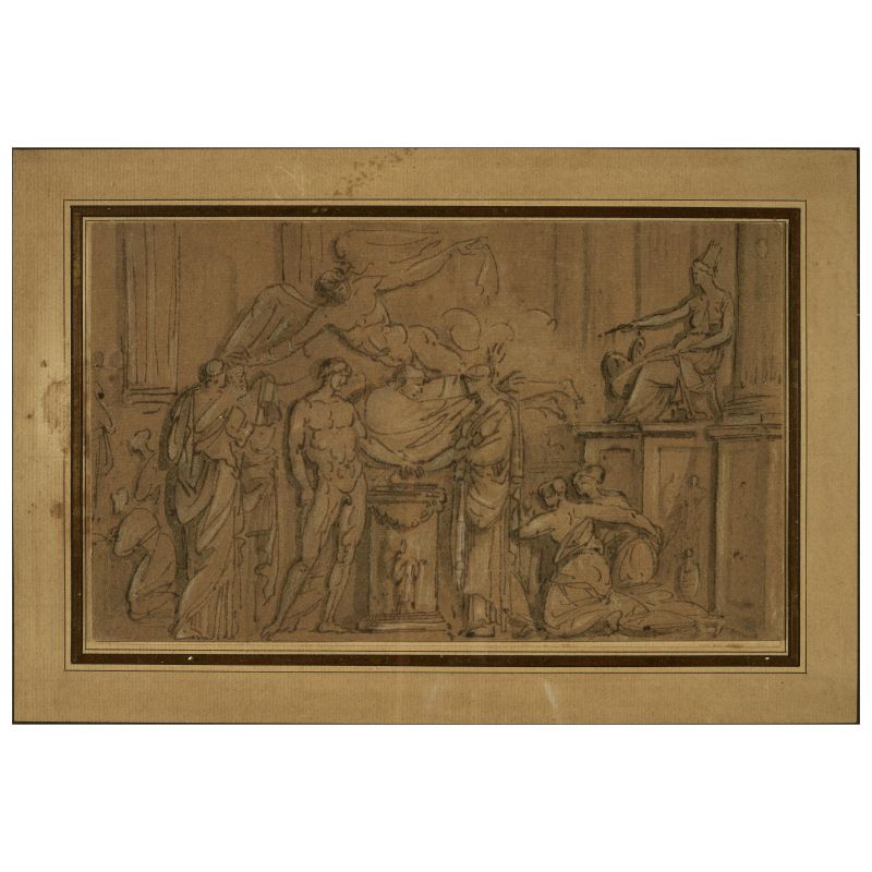 



Neoclassical artist, early 19th century  - Auction WORKS ON PAPER - Pandolfini Casa d'Aste