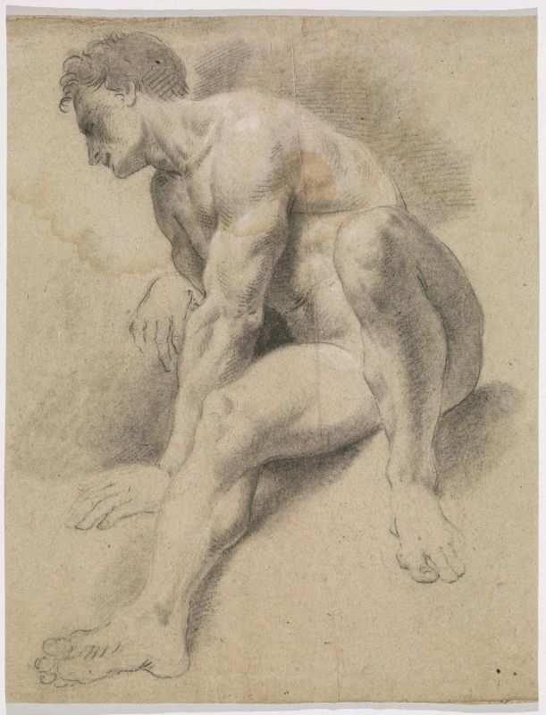 Scuola toscana, prima met&agrave; sec. XVIII  - Auction Works on paper: 15th to 19th century drawings, paintings and prints - Pandolfini Casa d'Aste