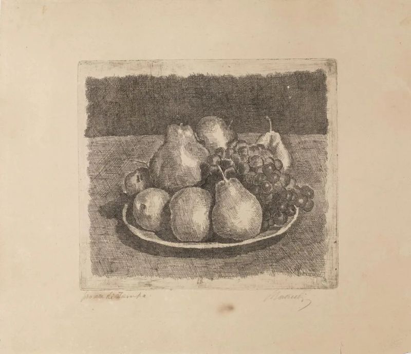 Giorgio Morandi  - Auction Modern and contemporary prints and drawings from an italian collection - III - Pandolfini Casa d'Aste