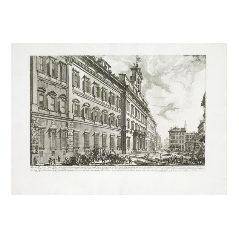 Giovanni Battista Piranesi  - Auction TIMED AUCTION | WORKSONPAPER: DRAWINGS, PAINTINGS AND PRINTS - Pandolfini Casa d'Aste