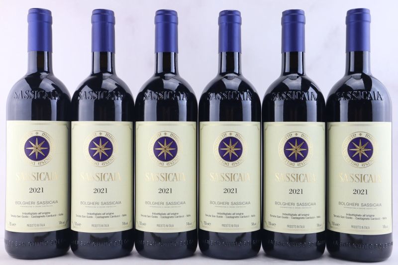 



Sassicaia Tenuta San Guido 2021  - Auction La Joie du Vin - Fine and Rare Wine - Pandolfini Casa d'Aste