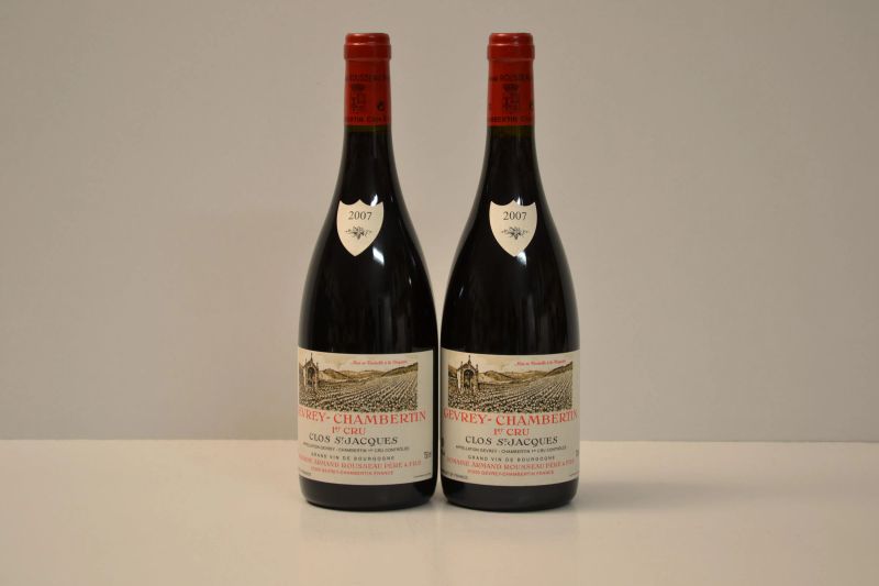 Gevery-Chambertin Clos Saint Jacques Domaine Armand Rousseau 2007  - Auction the excellence of italian and international wines from selected cellars - Pandolfini Casa d'Aste