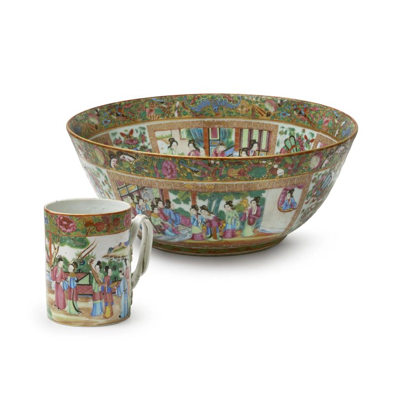 



BOWL AND EWER, CHINA, QING DYNASTY, 19TH CENTURY  - Auction Asian Art | 东方艺术 - Pandolfini Casa d'Aste