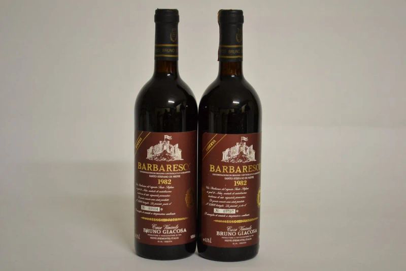 Barbaresco Santo Stefano Riserva Bruno Giacosa 1982  - Asta PANDOLFINI PER EXPO 2015: VINI PREGIATI E DA COLLEZIONE - Pandolfini Casa d'Aste