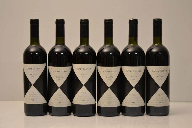 Magari Ca' Marcanda Gaja 2000  - Auction An Extraordinary Selection of Finest Wines from Italian Cellars - Pandolfini Casa d'Aste