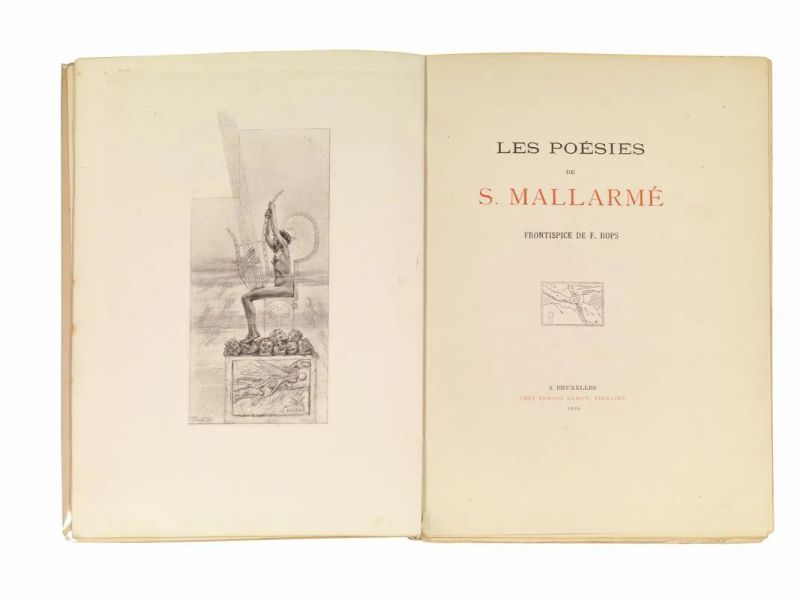 (Edizioni di preglio  Illustrati 800) ROPS, Fé  MALLARMÉ Sté Les Poé de S.  - Auction Books, manuscripts and autographs - Pandolfini Casa d'Aste
