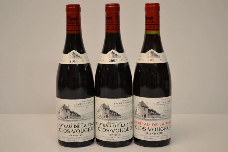 Clos-Vougeot Vieilles Vignes Chateau de la Tour  - Auction Fine Wine and an Extraordinary Selection From the Winery Reserves of Masseto - Pandolfini Casa d'Aste