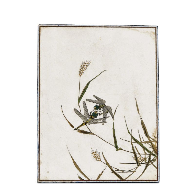 AN ENAMEL PANEL, JAPAN, 19TH-20TH CENTURY  - Auction Asian Art  东方艺术 - Pandolfini Casa d'Aste