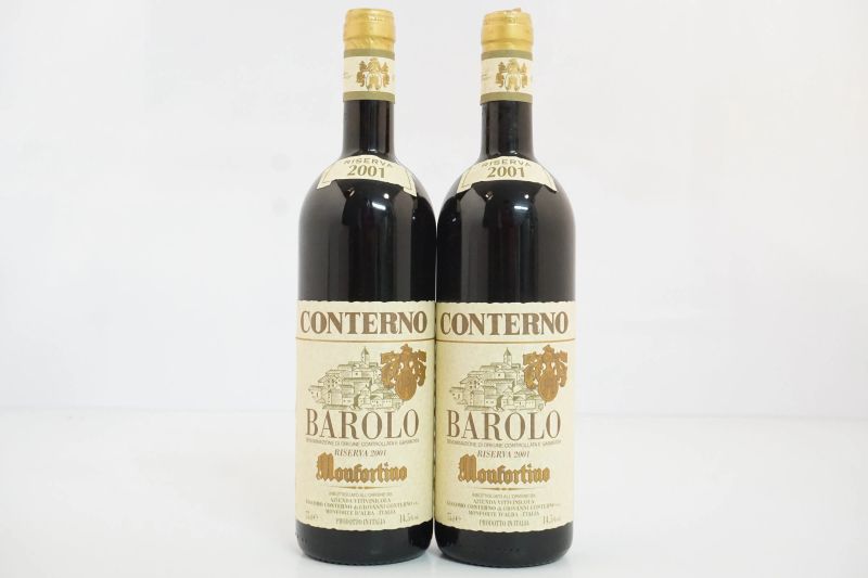      Barolo Monfortino Riserva Giacomo Conterno 2001   - Asta Vini Pregiati e Distillati da Collezione - Pandolfini Casa d'Aste