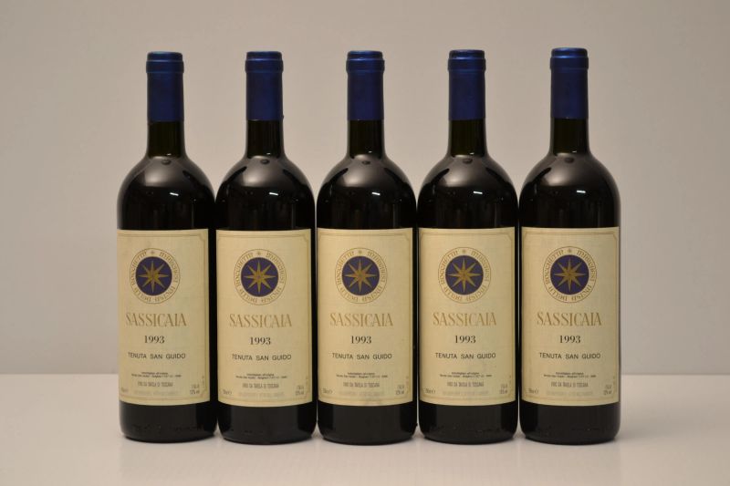 Sassicaia Tenuta San Guido 1993  - Auction An Extraordinary Selection of Finest Wines from Italian Cellars - Pandolfini Casa d'Aste