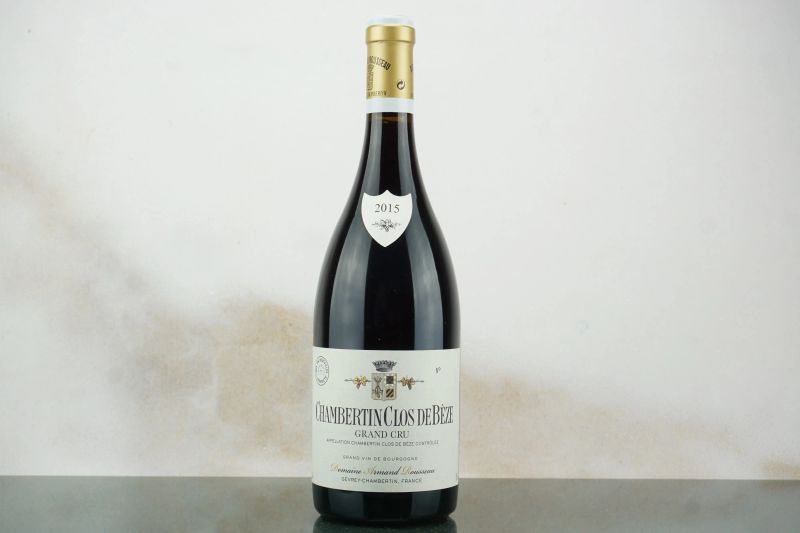 Chambertin Clos de B&eacute;ze Domaine Armand Rousseau 2015  - Auction LA RAFFINATEZZA DELLA COMPLESSITA' - Fine and Rare Wine - Pandolfini Casa d'Aste