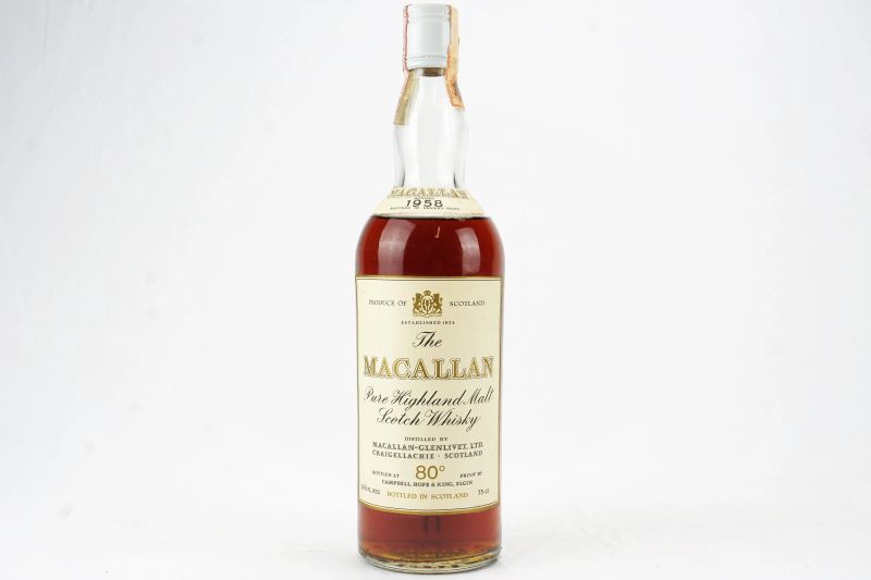      Macallan 1958   - Auction Whisky and Collectible Spirits - Pandolfini Casa d'Aste