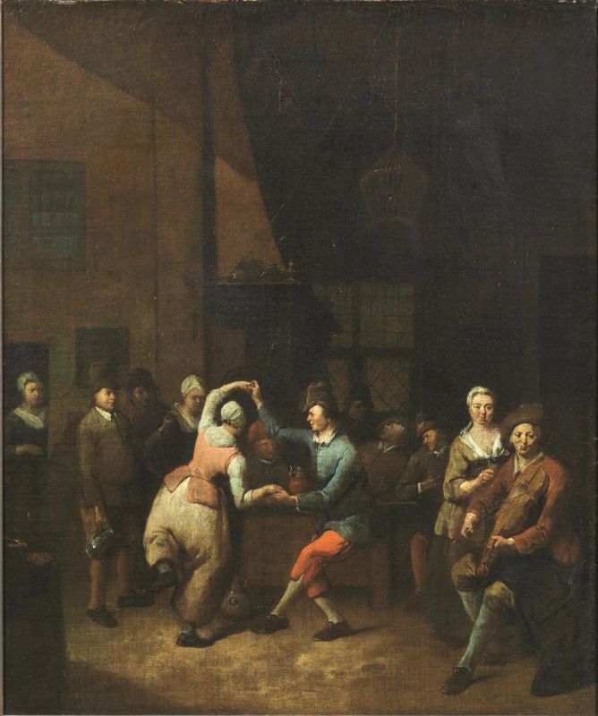 Scuola fiamminga, prima metà sec. XVIII  - Auction 16TH TO 20TH CENTURY PAINTINGS - Pandolfini Casa d'Aste